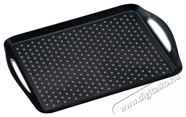 Kesper Műanyag, csúszásmentes fekete tálalótálca 45,5 x 32 cm Konyhai termékek - Egyéb / Konyhai kiegészítő - 527356