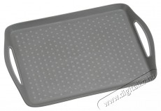 Kesper műanyag tálca, csúszásmentes, szürke, 45,5 x 32 cm - Konyhai termékek - Egyéb / Konyhai kiegészítő - 527358