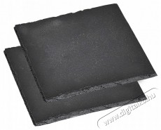 Kesper Négyzet alakú pala poháralátét készlet 13x13 cm - Konyhai termékek - Egyéb / Konyhai kiegészítő - 527362