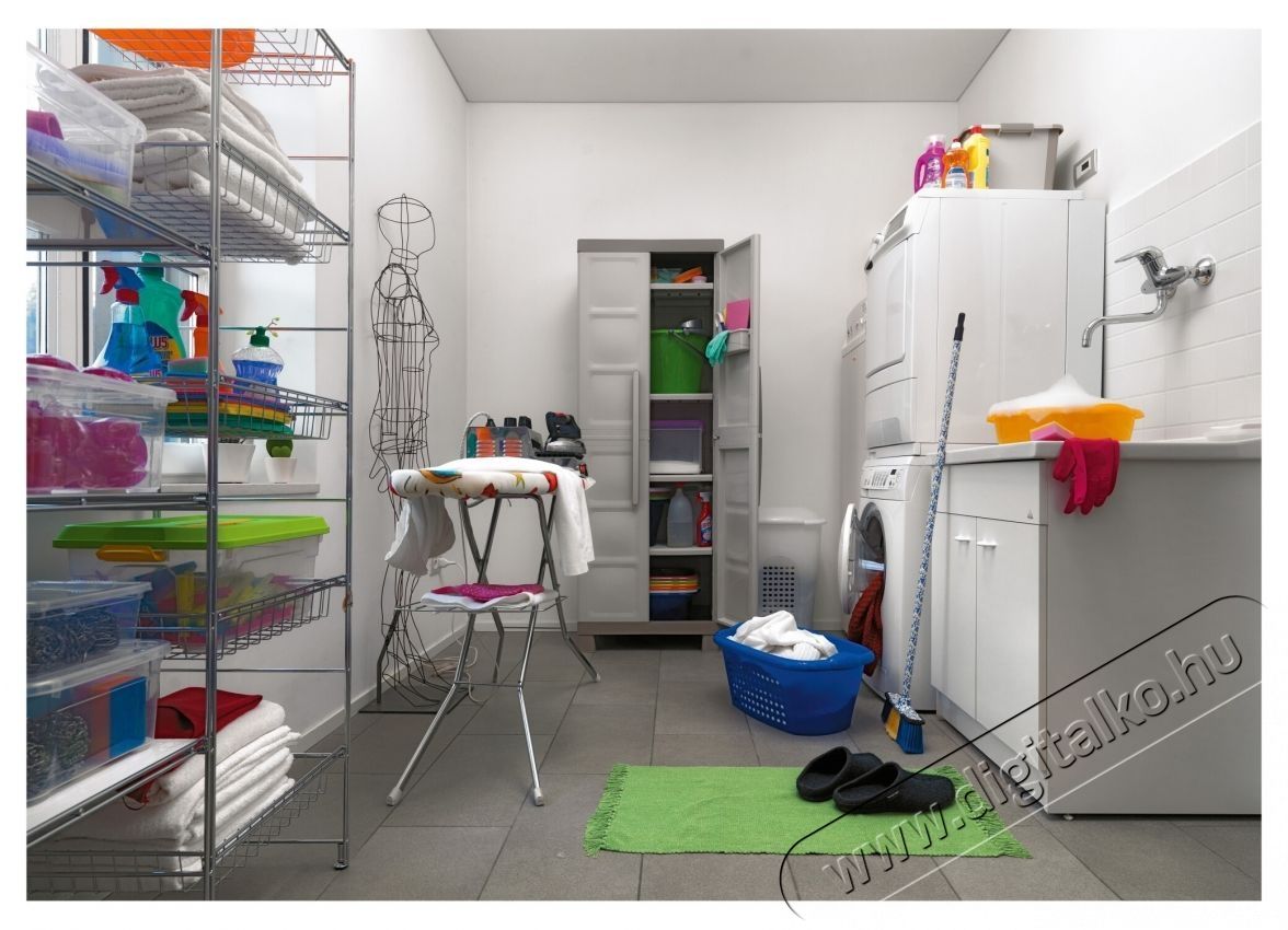 Keter Excellence Tall 241046 4 polcos szekr&eacute;ny, 15 kg/polc H&aacute;ztart&aacute;s / Otthon / K&uuml;lt&eacute;r - Egy&eacute;b h&aacute;ztart&aacute;si term&eacute;k - 535387