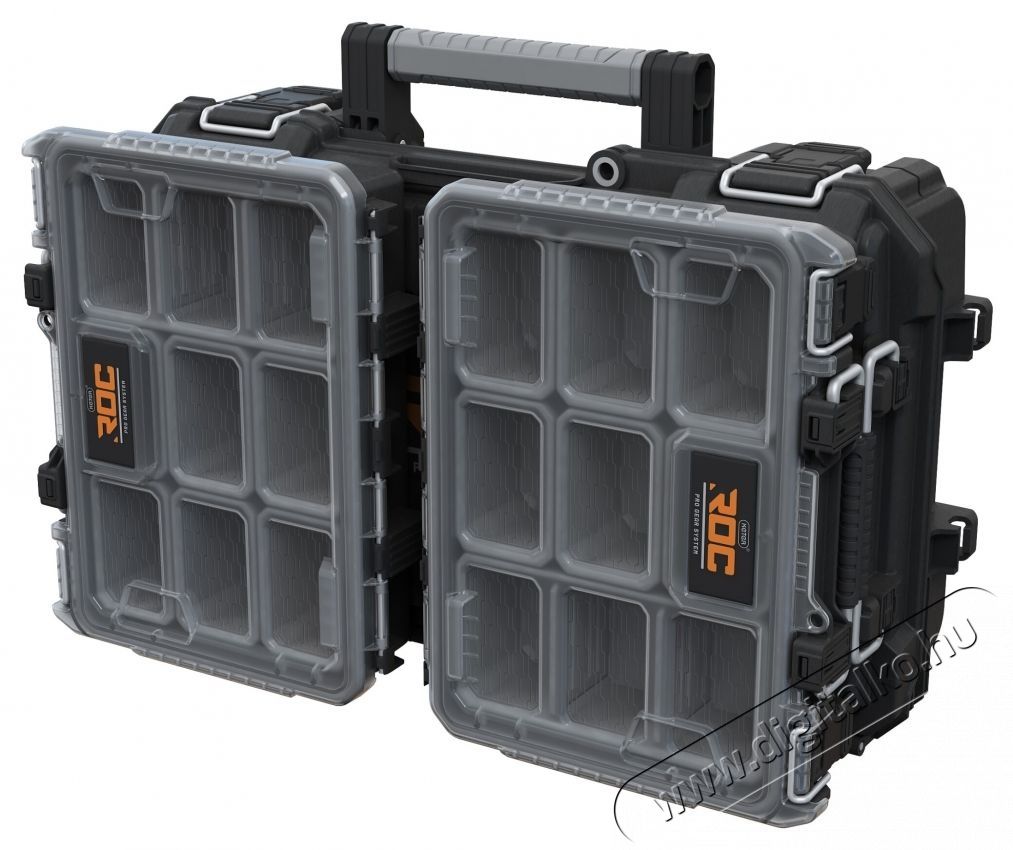 Keter ROC Pro Gear 2.0 szersz&aacute;mosl&aacute;da, műanyag, 16.10L, fekete H&aacute;ztart&aacute;s / Otthon / K&uuml;lt&eacute;r - Szersz&aacute;m - Kieg&eacute;sz&iacute;tő, tartoz&eacute;k - 535386