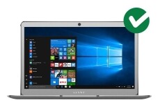 Kiano Elegance 13,3 FHD/Celeron N3350/4GB/32GB/Int. VGA/Win10/ezüst laptop Egyéb - Nem forgalmazzuk ! - 342674