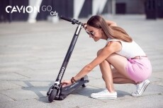 Kiano Cavion City GO elektromos roller (hordozó táskával) Háztartás / Otthon / Kültér - Játék / Sport - Roller / segway / gördeszka - 342228