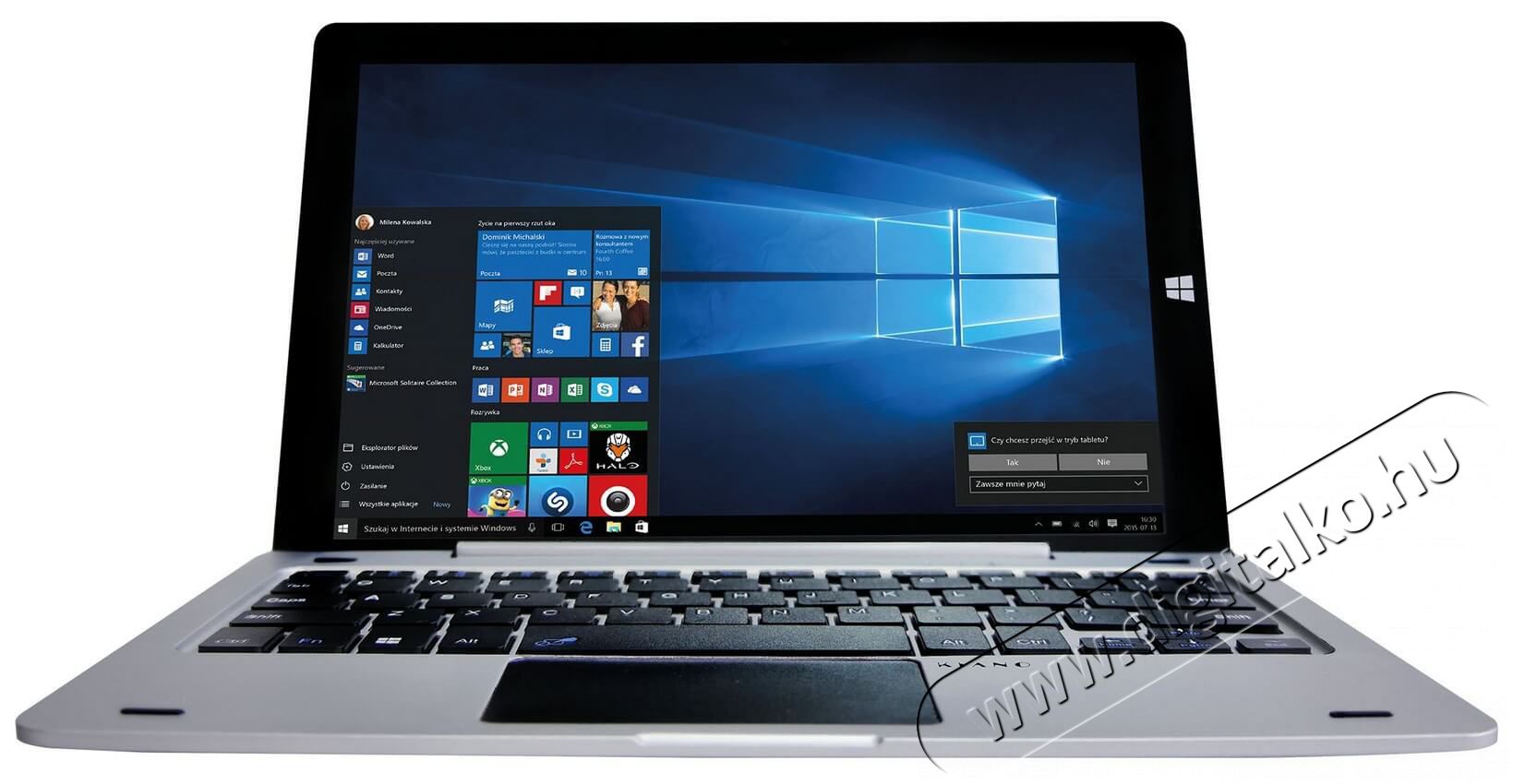 Kiano Intelect X3 ezüst laptop Egyéb - Nem forgalmazzuk ! - 339591