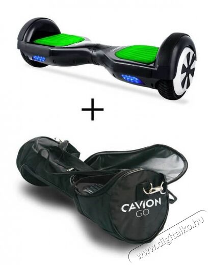 Kiano Cavion GO 6,5 fekete hoverboard (hordozó táskával) Egyéb - Nem forgalmazzuk ! - 342230