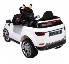 KidCar KC-1068W Elektromos kisautó gyerekeknek - fehér terepjáró Újdonságok - Új termékek - 353468