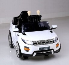 KidCar KC-1068W Elektromos kisautó gyerekeknek - fehér terepjáró Újdonságok - Új termékek - 353468