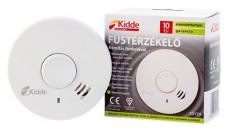 KIDDE 10Y29 beépített lítium akkumulátorral/hang- és fényjelzéssel/kompakt optikai füstérzékelő Háztartás / Otthon / Kültér - Biztonságtechnika - Füst- és szén-monoxid érzékelő - 439737