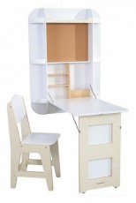 KIDKRAFT Arches lehajtható fali íróasztal székkel Háztartás / Otthon / Kültér - Játék / Sport - Szabadtéri játék - 514111