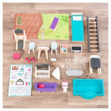 KIDKRAFT Bianca City Life babaház Háztartás / Otthon / Kültér - Játék / Sport - Kreatív / készségfejlesztő játék - 514112