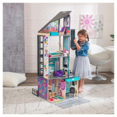 KIDKRAFT Bianca City Life babaház Háztartás / Otthon / Kültér - Játék / Sport - Kreatív / készségfejlesztő játék - 514112