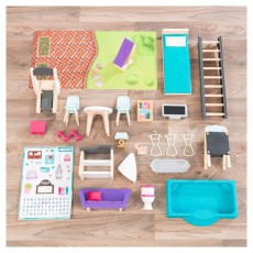 KIDKRAFT Bianca City Life babaház Háztartás / Otthon / Kültér - Játék / Sport - Kreatív / készségfejlesztő játék - 514112