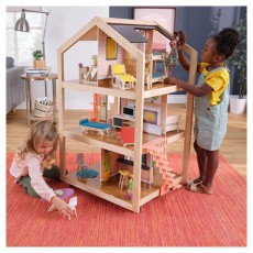 KIDKRAFT Boho Naturals stílusos babaház Háztartás / Otthon / Kültér - Játék / Sport - Játékfigura - 514093