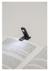 KIKKERLAND BL11-EU csiptetős összecsukható mini fekete LED-es olvasólámpa Háztartás / Otthon / Kültér - Világítás / elektromosság - Lámpa kiegészítő - 405604