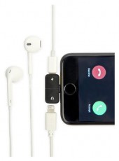 KIKKERLAND US181-EU iPhone készülékhez lightning csatlakozó elosztó Mobil / Kommunikáció / Smart - Mobiltelefon kiegészítő / tok - Kábel / átalakító - 428359