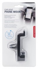 KIKKERLAND US97-BK szellőzőrácsra szerelhető telefontartó Mobil / Kommunikáció / Smart - Mobiltelefon kiegészítő / tok - Tartó / rögzítő / állvány - 446622
