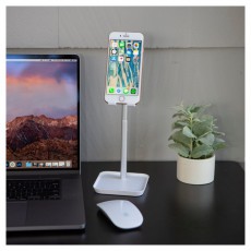 KIKKERLAND US216-WH fehér telefontartó állvány Mobil / Kommunikáció / Smart - Mobiltelefon kiegészítő / tok - Tartó / rögzítő / állvány - 475839