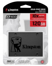 Kingston A400 120GB SATA3 (SA400S37/120G) SSD Egyéb - Nem forgalmazzuk ! - 319438