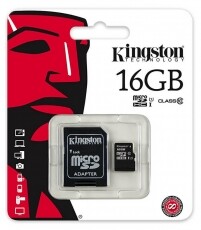 Kingston 16GB SD micro (SDHC Class 10 UHS-I)Industrial Temp Card (SDCIT/16GB) memória kártya adapter Memória kártya / Pendrive - MicroSD / MicroSDHC kártya - 332605