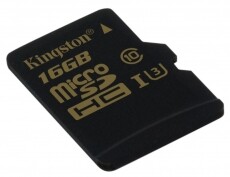 Kingston 16GB SD (microSDHC Class U3 UHS-I) (SDCG/16GB) memória kártya adapterrel Memória kártya / Pendrive - MicroSD / MicroSDHC kártya - 314293