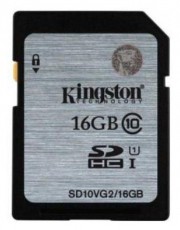 Kingston 16GB SD (SDHC Class 10 UHS-I) (SD10VG2/16GB) memória kártya Memória kártya / Pendrive - SD / SDHC / SDXC kártya - 311960