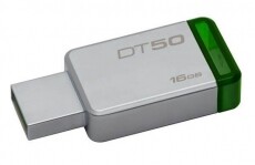 Kingston 16GB USB3.0 (DT50/16GB) pendrive - ezüst/zöld Egyéb - Nem forgalmazzuk ! - 311970
