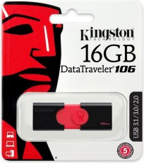 Kingston 16GB USB 3.0 (DT106/16GB) pendrive Egyéb - Nem forgalmazzuk ! - 341388