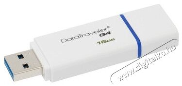 Kingston 16GB USB3.0 (DTIG4/16GB) pendrive - kék/fehér Memória kártya / Pendrive - Pendrive - 311975