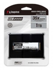 Kingston 1TB M.2 NVMe 2280 KC2000 (SKC2000M8/1000G) SSD Egyéb - Nem forgalmazzuk ! - 350955