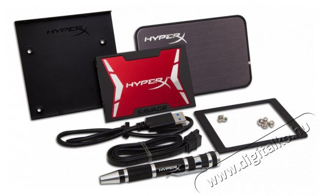 Kingston 240GB SATA3 2,5 HyperX Savage 7mm (SHSS3B7A/240G) SSD Upgrade Kit Egyéb - Nem forgalmazzuk ! - 311989