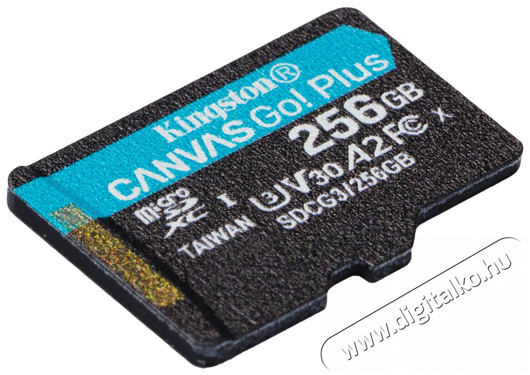 Kingston 256GB SD micro Canvas Go! memória kártya Memória kártya / Pendrive - MicroSD / MicroSDHC kártya - 367817