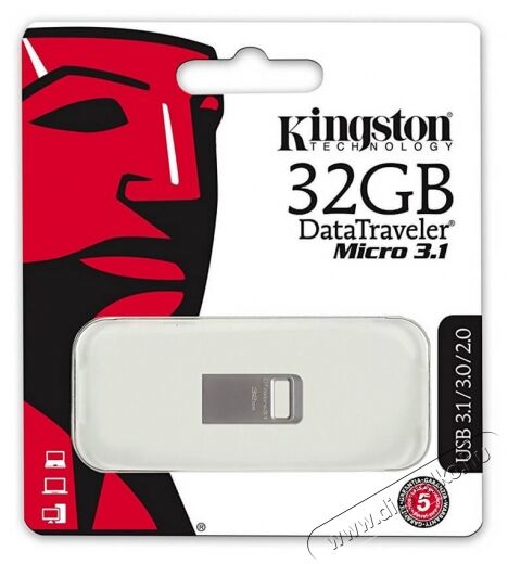 Kingston 32GB USB3.1 Type-A DT Micro (DTMC3/32GB) pendrive Egyéb - Nem forgalmazzuk ! - 311996