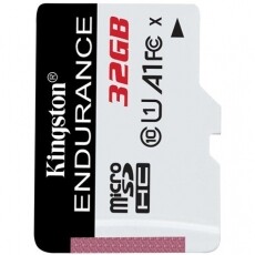 Kingston High Endurance microSDHC 32GB UHS-I Class 10 (SDCE/32GB) memória kártya Memória kártya / Pendrive - MicroSD / MicroSDHC kártya - 350962