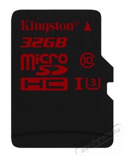 Kingston 32GB SD micro (SDHC Class 3 UHS-I) (SDCA3/32GBSP) memória kártya Memória kártya / Pendrive - MicroSD / MicroSDHC kártya - 312006