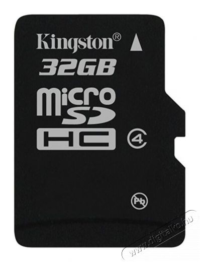 Kingston 32GB Class micro SD (SDC4/32GBSP) memória kártya Memória kártya / Pendrive - MicroSD / MicroSDHC kártya - 312008