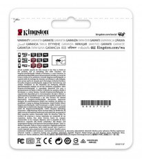 Kingston 32GB Class micro SD (SDC4/32GBSP) memória kártya Memória kártya / Pendrive - MicroSD / MicroSDHC kártya - 312008