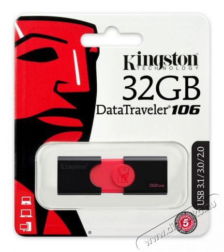 Kingston 32GB USB3.0 (DT106/32GB) pendrive Egyéb - Nem forgalmazzuk ! - 341393
