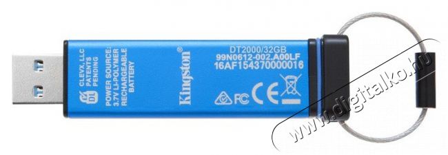 Kingston 32GB USB 3.1 (DT2000/32GB) pendrive - kék Egyéb - Nem forgalmazzuk ! - 312018
