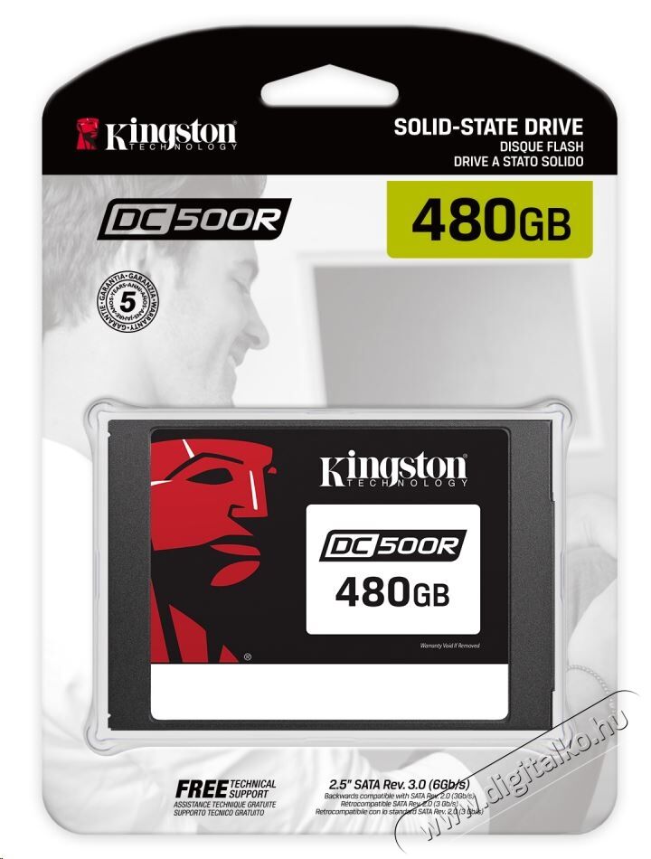 Kingston 480GB SATA3 2,5 (SEDC500R/480G) SSD Egyéb - Nem forgalmazzuk ! - 350966