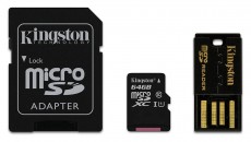 Kingston 64GB Class 10 micro SD (MBLY10G2/64GB) memória kártya Memória kártya / Pendrive - MicroSD / MicroSDHC kártya - 312052