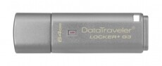 Kingston 64GB USB3.0 (DTLPG3/64GB) Datatraveler Locker+ G3 - ezüst Memória kártya / Pendrive - Pendrive - 312055