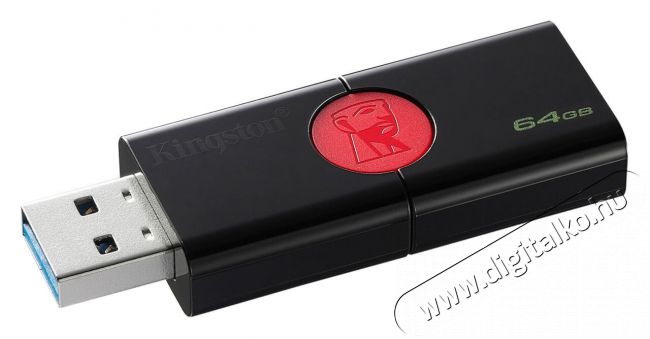 Kingston 64GB USB3.0 Datatraveler 106 (DT106/64GB) pendrive - fekete Egyéb - Nem forgalmazzuk ! - 341394