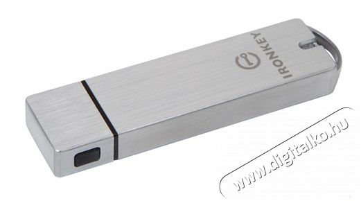 Kingston 8GB USB3.0 IronKey Basic S1000 Encrypted FIPS 140-2  Memória kártya / Pendrive - Flash memory - 320291
