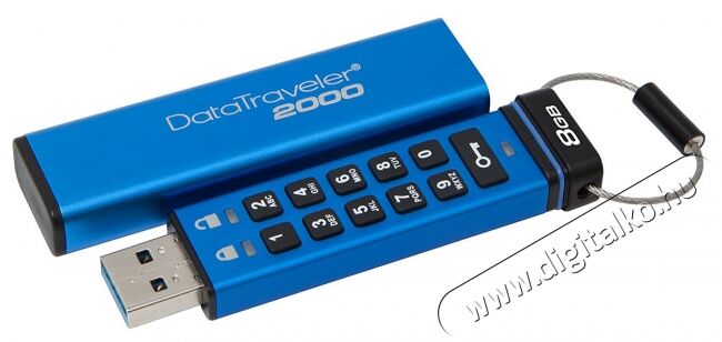 Kingston 8GB USB3.1 (DT2000/8GB) pendrive - kék Egyéb - Nem forgalmazzuk ! - 326003