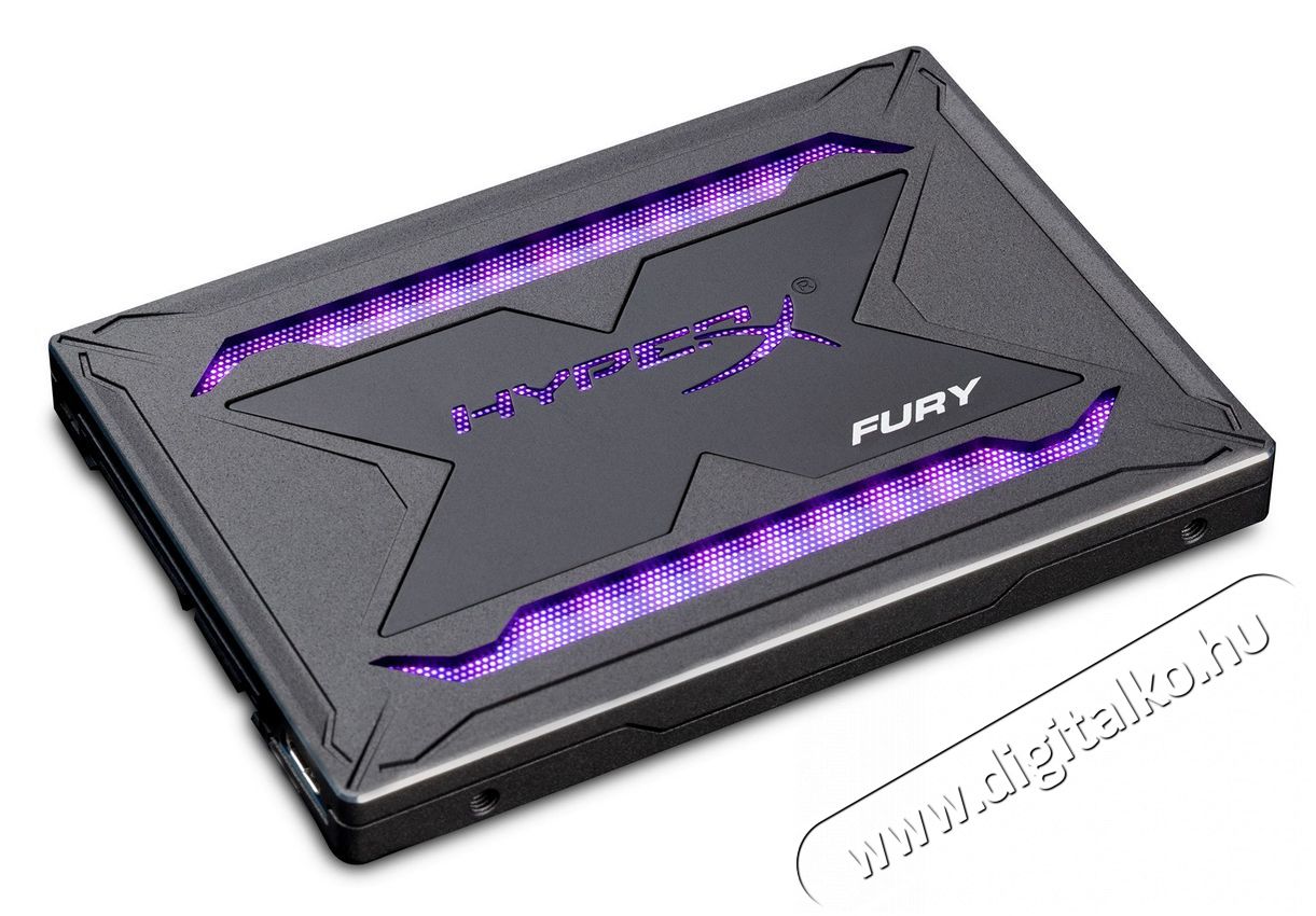 Kingston 960GB SATA3 2,5 HyperX FURY RGB (SHFR200/960G) SSD Iroda &eacute;s sz&aacute;m&iacute;t&aacute;stechnika - Adatt&aacute;rol&oacute; / merevlemez - SSD - 350979