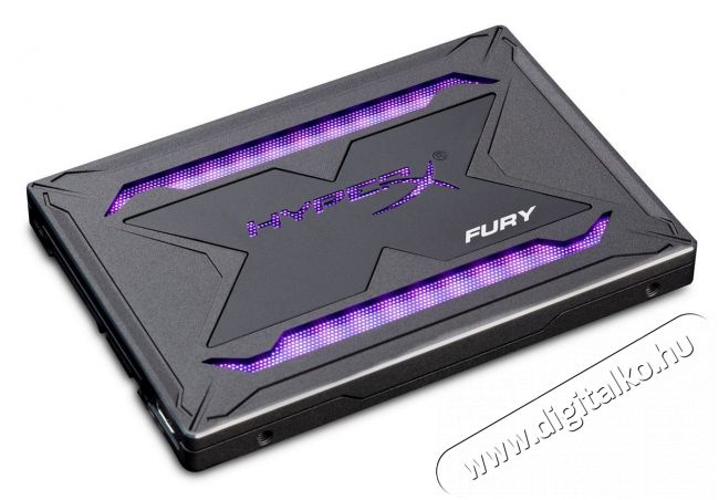 Kingston 960GB SATA3 2,5 HyperX FURY RGB (SHFR200/960G) SSD Iroda &eacute;s sz&aacute;m&iacute;t&aacute;stechnika - Adatt&aacute;rol&oacute; / merevlemez - SSD - 350979