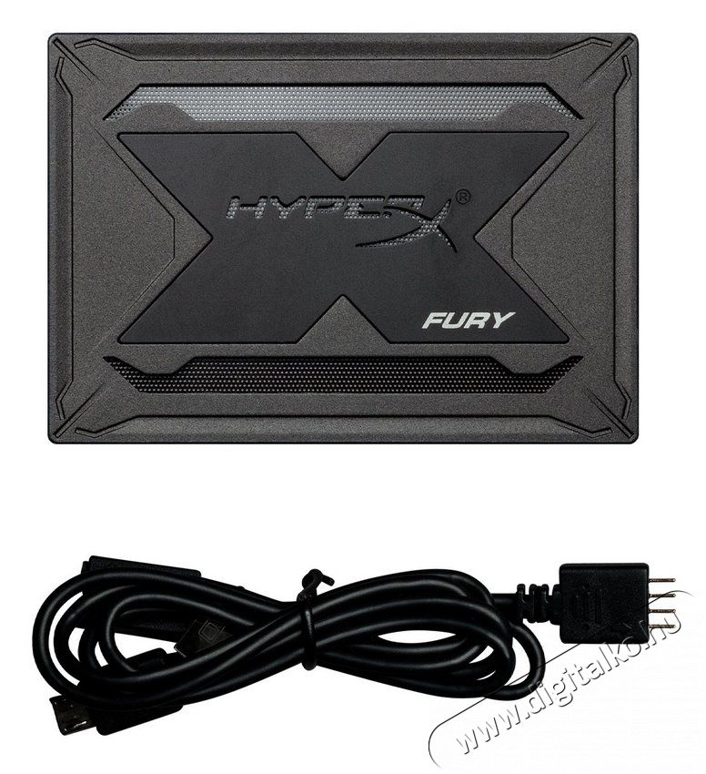 Kingston 960GB SATA3 2,5 HyperX FURY RGB (SHFR200/960G) SSD Iroda &eacute;s sz&aacute;m&iacute;t&aacute;stechnika - Adatt&aacute;rol&oacute; / merevlemez - SSD - 350979