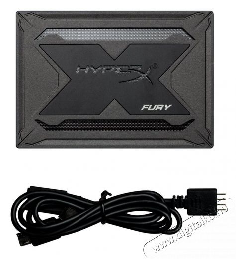 Kingston 960GB SATA3 2,5 HyperX FURY RGB (SHFR200/960G) SSD Iroda &eacute;s sz&aacute;m&iacute;t&aacute;stechnika - Adatt&aacute;rol&oacute; / merevlemez - SSD - 350979