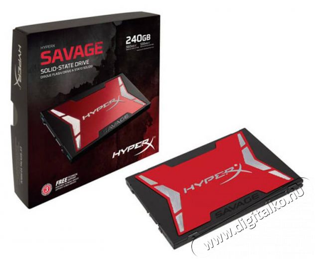 Kingston HyperX Savage 960GB 2,5" (SHSS37A/960G) SSD Egyéb - Nem forgalmazzuk ! - 312081