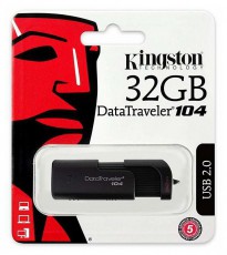 Kingston 32GB USB2.0 DataTraveler 104 (DT104/32GB) pendrive - fekete Egyéb - Nem forgalmazzuk ! - 350594
